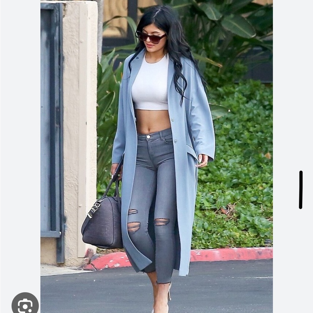 ASOS Blue Duster Coat